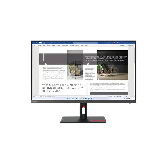 Monitor Lenovo ThinkVision S27i-30 27'' IPS FHD HDMI VGA - Qualidade e Performance