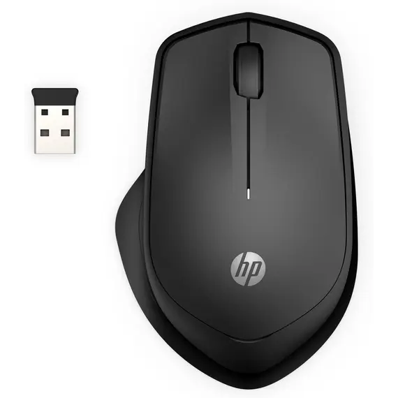 Mouse Wireless HP 280 Silent Black - Rato sem Fios Silencioso para Trabalho e Uso Diário | bluepixel.pt