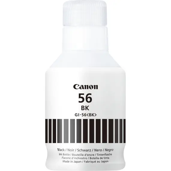 Tinta CANON GI-56 PGBK Preto - Tinta de Alta Qualidade para Impressoras Canon | bluepixel.pt