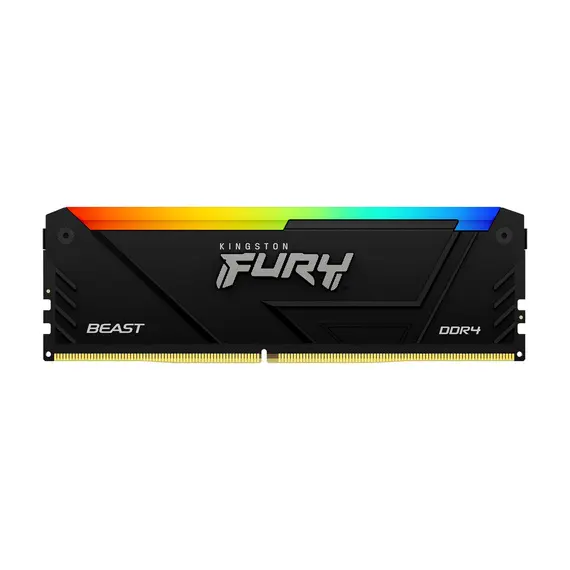 Memória Kingston Fury Beast RGB 8GB DDR4 3200MT/s - Desempenho e Estilo para o Seu PC