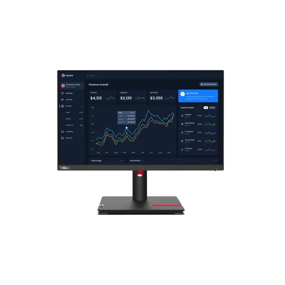 Monitor Lenovo ThinkVision T22i-30 21.5'' FHD com HDMI, DP, VGA e 4xUSB-A | Loja BluePixel
