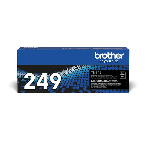 Cartucho de Toner Preto BROTHER TN-249BK - Alta Capacidade para Impressoras BROTHER | bluepixel.pt