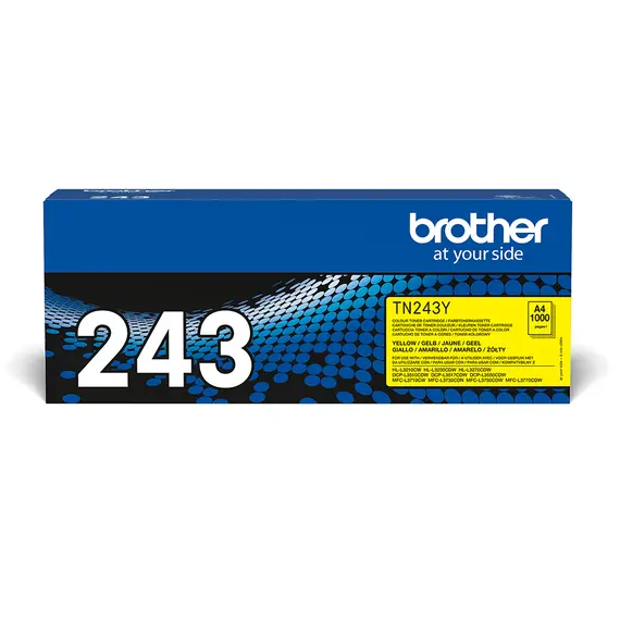 Toner Amarelo Brother TN243Y - Compatível com Impressoras Brother | BluePixel.pt