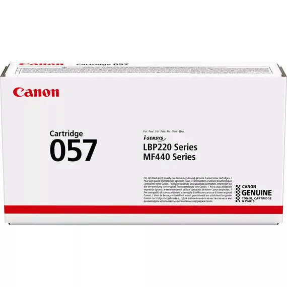 Toner Canon CRG 057 LBP - Cartucho de Toner Compatível para Impressoras Canon na bluepixel.pt
