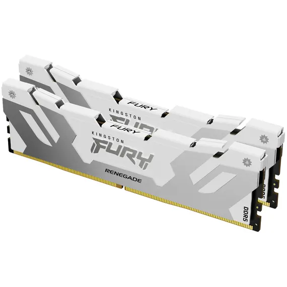 Memória Kingston Fury Renegade DDR5 32GB (2x16GB) 6400MT/s - Design branco, XMP | bluepixel.pt