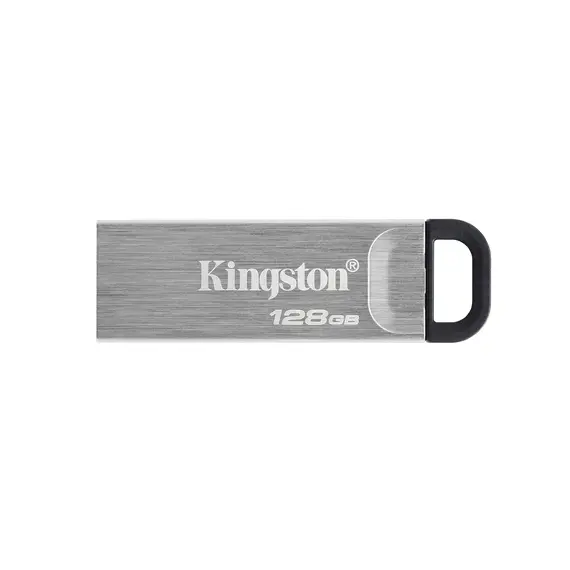 Pen Kingston DataTraveler 128GB USB 3.2 Kyson - Armazenamento portátil rápido e confiável
