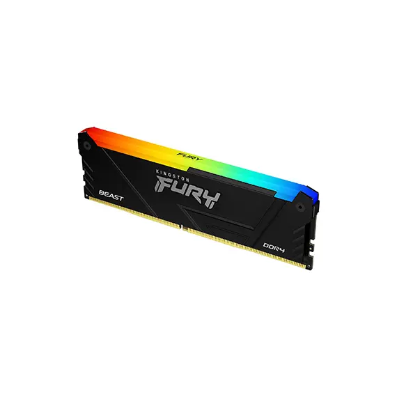Kingston 32GB DDR4 3600MT/s Fury Beast White RGB Kit de 2 Módulos | BluePixel.pt