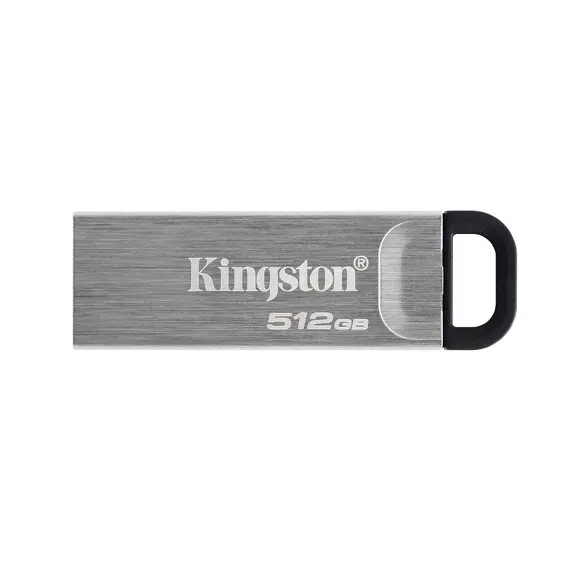 Kingston DataTraveler Kyson 512GB USB 3.2 Gen 1 - Pen USB metálica resistente e rápida