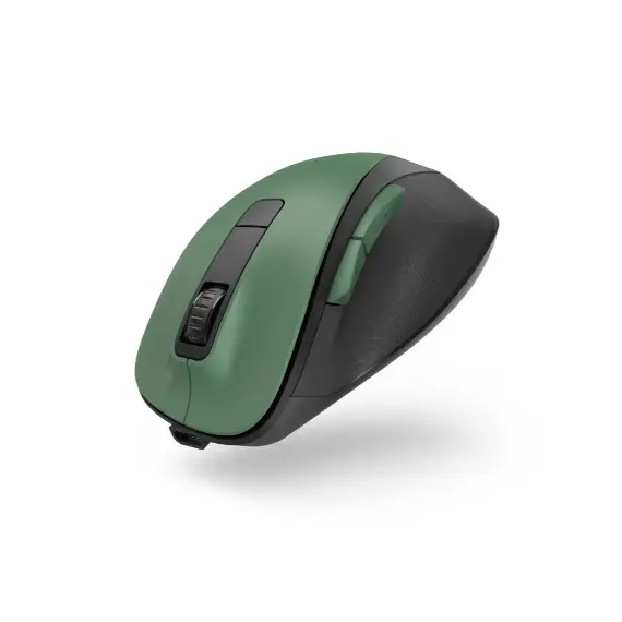 HAMA MW-500 V2 Rato Wireless com 6 Botões, Bateria Recarregável, USB-C, Verde - Loja BluePixel