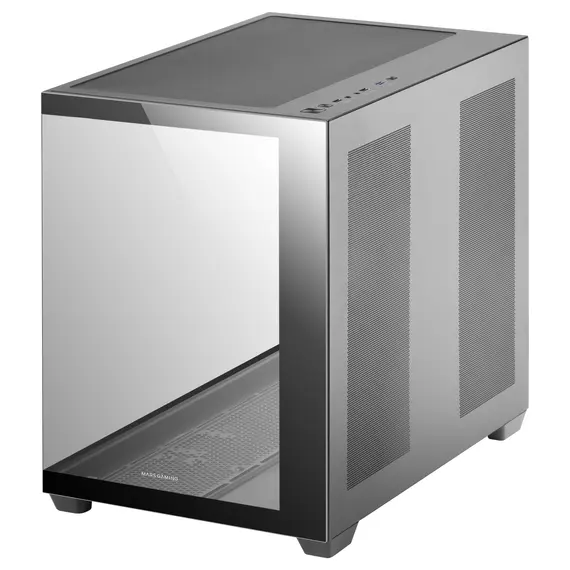 Caixa MARS GAMING MCV4 XXL PREMIUM E-ATX com painel de vidro frameless 90º - Preto