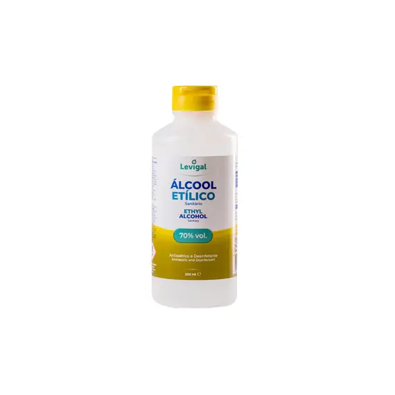 Álcool Etílico 70% 250ml | Desinfecção e Higiene | Loja BluePixel