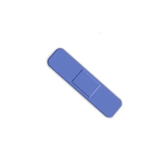 Pensos Rápidos Polietileno Azul - Embalagem 100un - Produtos de Primeiros Socorros | bluepixel.pt