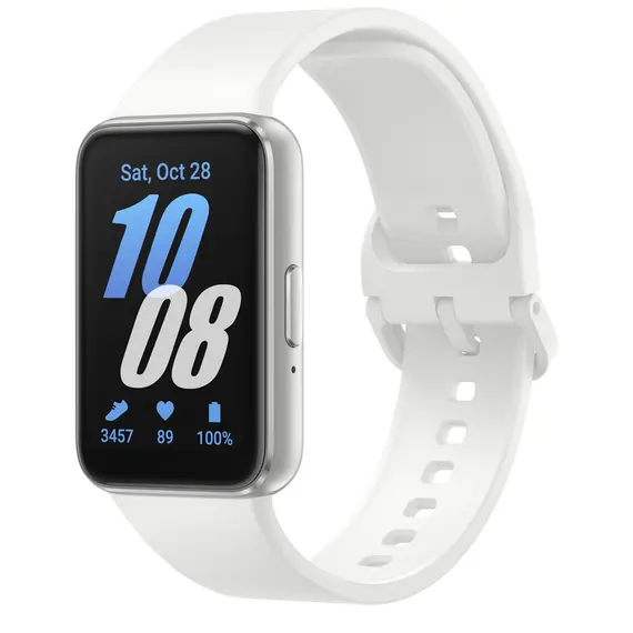 Samsung Galaxy Fit3 Silver - Pulseira Fitness Inteligente para Saúde e Atividades | bluepixel.pt