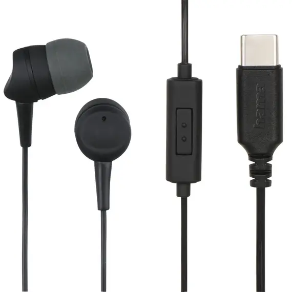 Fones de ouvido HAMA INEAR STEREO EP SEA II Preto | Alta Qualidade e Conforto