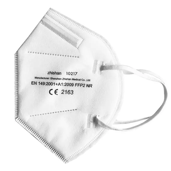 Máscara Descartável FFP2 Embalagem Individual 2un (20un) - Proteção Respiratória de Alta Eficiência