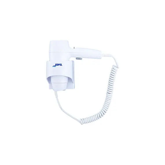 Secador de Cabelo Elétrico JOFEL PW 1200 Branco com Suporte | Loja BluePixel
