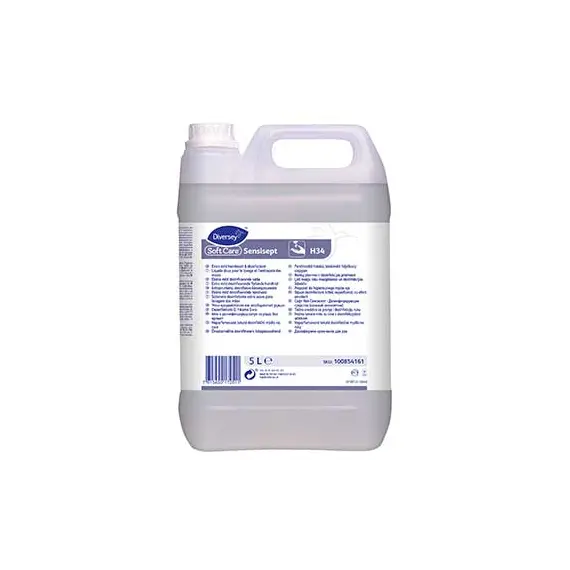 Sabonete Líquido Soft Care Sensisept H34 5L DIVERSEY | Higiene e Desinfecção