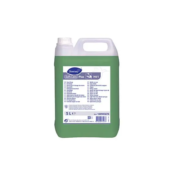 Sabonete Líquido Soft Care Plus H41 5L - DIVERSEY | Higiene Profissional para Mãos