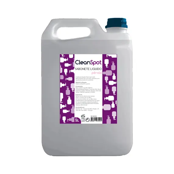 Sabonete Líquido Mãos CleanSpot Pérola Branco 5L | Higiene Profissional
