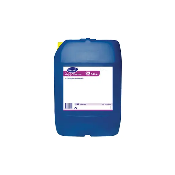 Detergente Suma D10.4 Clorado 20L - Limpeza e Desinfeção Profissional | DIVERSEY