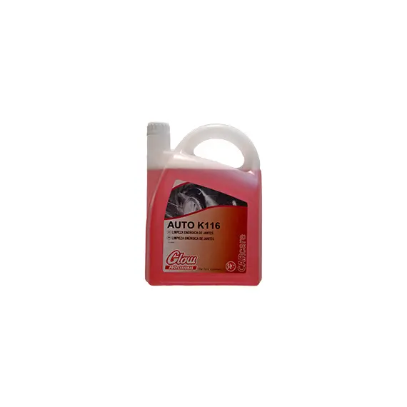 GLOW Limpeza de Jantes Auto K116 - Produto de 5 Litros para Manutenção Automóvel