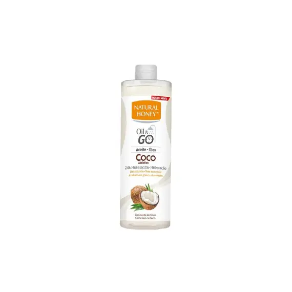 Óleo Corporal Oil & Go Natural Honey Hidratante Coco 300ml | Loja BluePixel