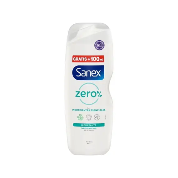 Gel de Banho Sanex Zero 600+100ml | Cuidados para pele sensível | Loja BluePixel