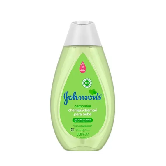Champô Johnson's Camomila 500ml - Cuidado Suave para Cabelos de Bebés | bluepixel.pt
