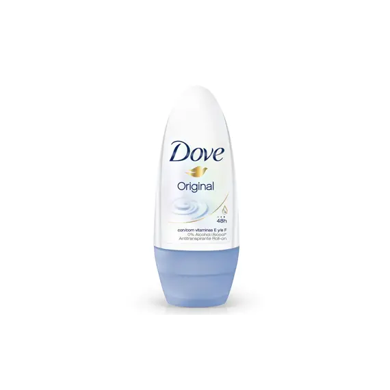 Desodorizante Roll-On Dove Original 50ml - Proteção e Frescura Duradoura | bluepixel.pt