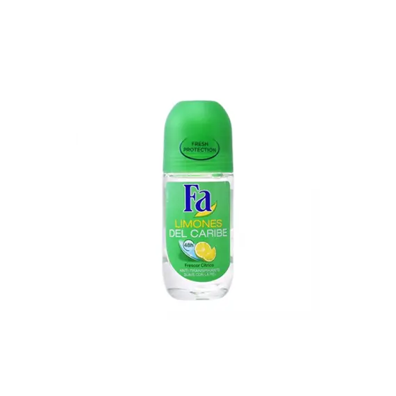 Desodorizante Roll-On FA Limão Caribe 50ml | Proteção e Fragrância Refrescante