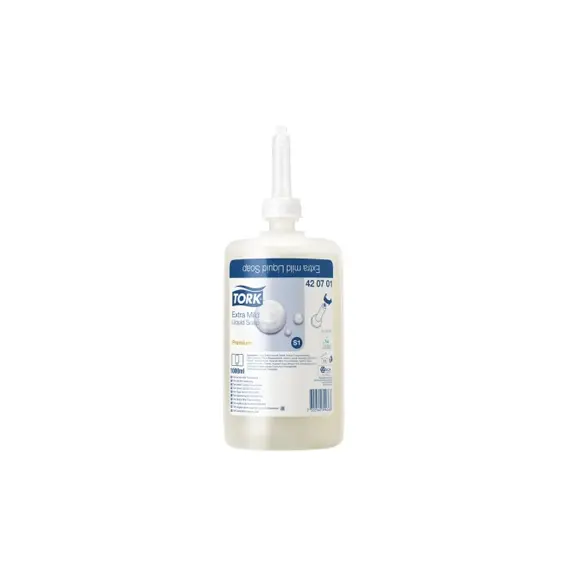 Sabonete Líquido Uso Clínico TORK S1 1L - Pack de 6 | Higiene Profissional