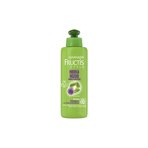 Creme de Pentear Garnier Fructis Hidra Caracóis 200ml | Cuidados para Cabelos Encaracolados