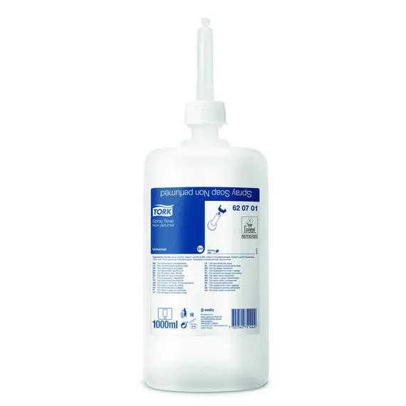 Sabonete Spray Extra Suave TORK S11 3000 Serviços 1L - Pack de 6 | Loja online bluepixel.pt