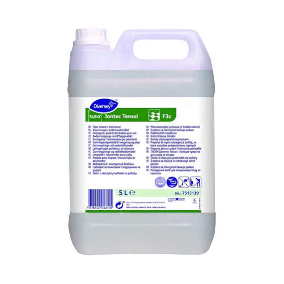 Detergente Pavimentos TASKI Jontec Tensol 5L - Diversey | Limpeza Profissional