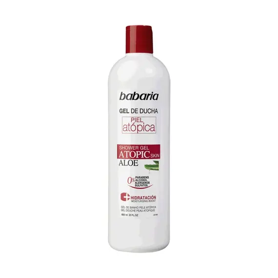 Gel de Banho Pele Atópica Babaria 600ml - Cuidados suaves para pele sensível