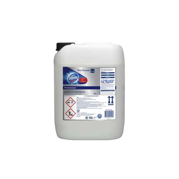 Lixívia Domestos PF 10L com Detergente Clorado | Limpeza e Desinfecção Eficazes