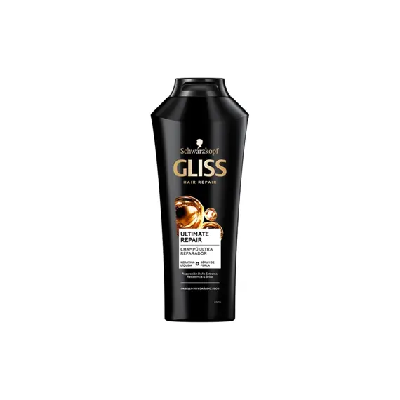 Champô Schwarzkopf Gliss Ultimate Repair 370ml | Cuidado Capilar de Alta Qualidade na bluepixel.pt