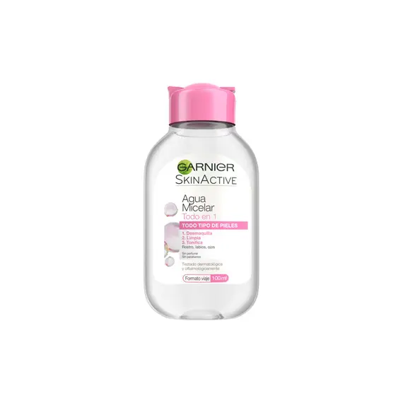 Água Micelar Garnier Tudo em 1 100ml - Limpeza, Desmaquilhagem e Hidratação | bluepixel.pt