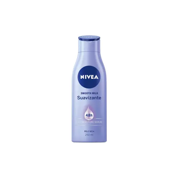 Leite Corporal Nivea Smooth Body Milk Tripla Ação 400ml - Hidratação e Nutrição para Pele Suave