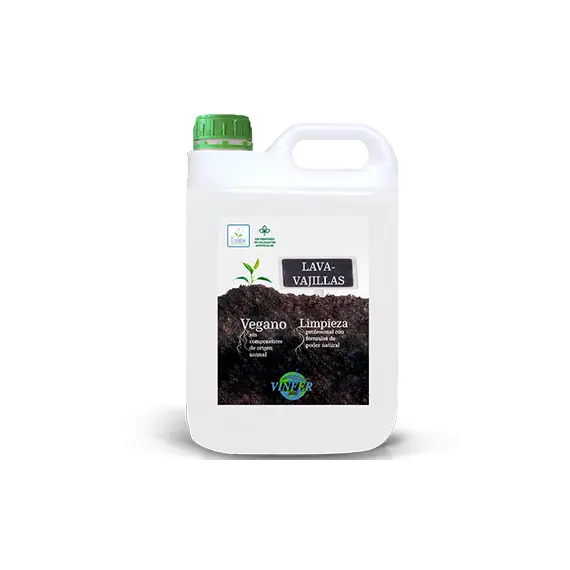 Detergente Manual Loiça VINFER ZERO 5L | Limpeza eficiente e suave para sua loiça