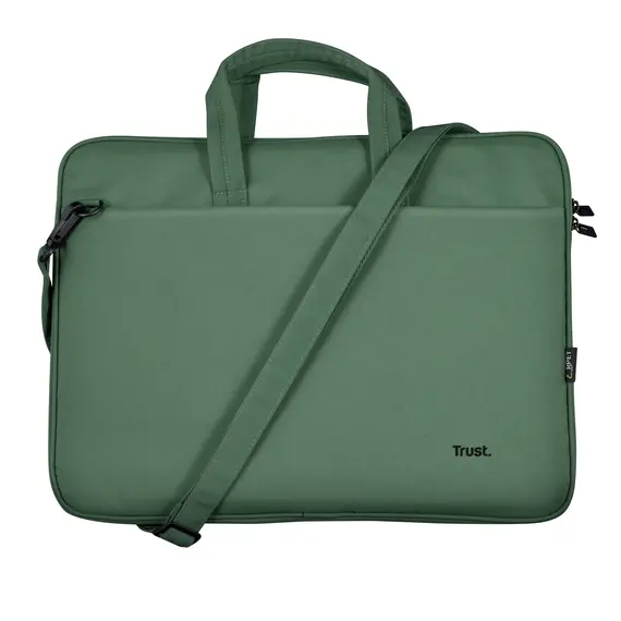 Trust Bologna 16 Inch Laptop Bag Eco Green | Mala para portátil resistente e sustentável