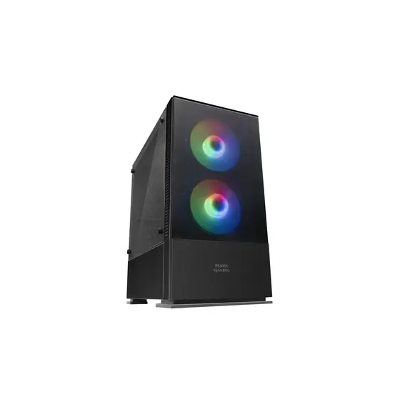 Caixa Micro-ATX Mars Gaming MCZ Premium com FRGB, janela, malha e suporte water cooling | bluepixel.pt