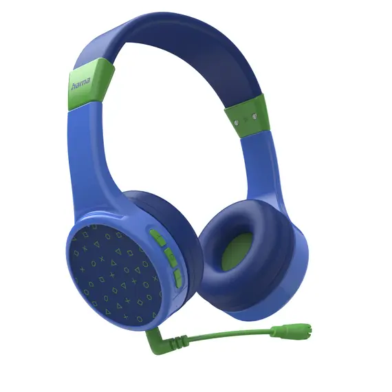 Fones Bluetooth HAMA TEENS GUARD On-Ear Azul | Alta Qualidade e Conforto - bluepixel.pt