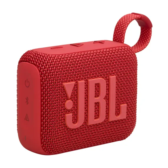 JBL GO 4 BT IP67 Altifalante Portátil Resistente à Água em Vermelho | Loja BluePixel.pt