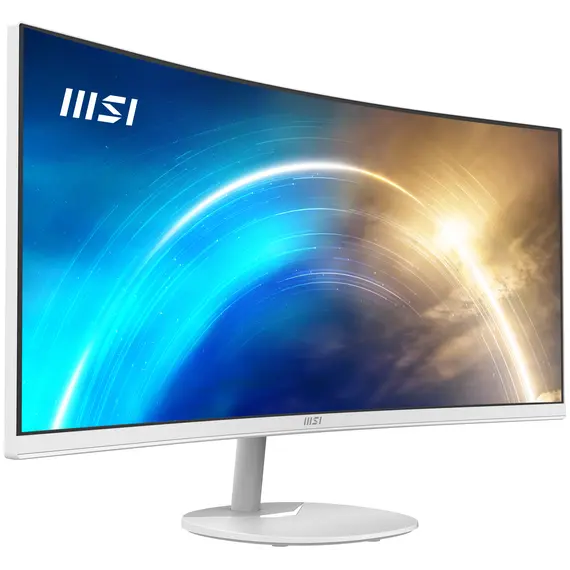 Monitor MSI PRO MP341CQW Curvo 34'' UWQHD 100Hz 1ms FreeSync Branco | Bluepixel.pt