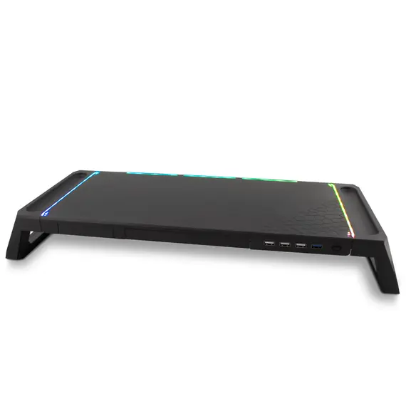 Suporte de Monitor DeepGaming com Hub USB de 4 Portas | COOLBOX | Loja BluePixel