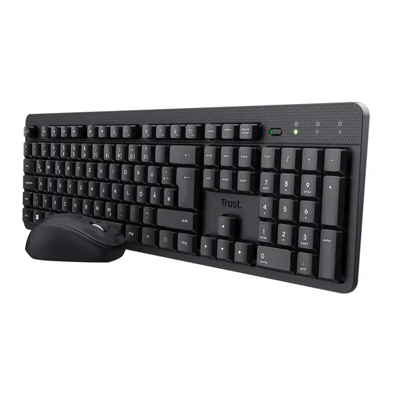 Trust TKM-360 Wireless Combo - Teclado e Rato Sem Fios para Máxima Eficiência | bluepixel.pt