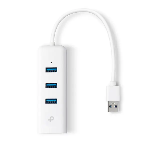 Adaptador USB 3.0 para Ethernet Gigabit com Hub 3 Portas - TP-LINK | bluepixel.pt