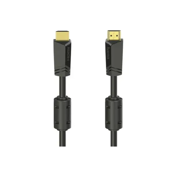 Cabo HDMI HAMA High Speed Ultra HD 4K de 1,5m - Compatível com Resolução 4096x2160 para Máxima Qualidade