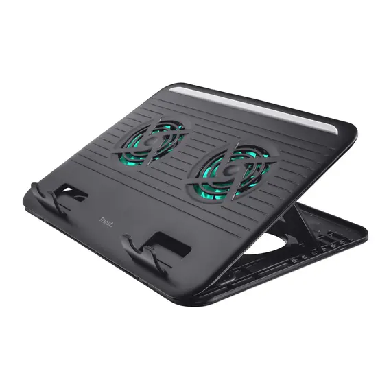 TRUST Cyclone Base de Arrefecimento para Notebook - Ventilação Eficaz e Design Compacto
